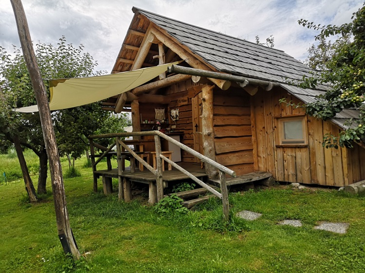 Lesena hišica Glamping Šlibar