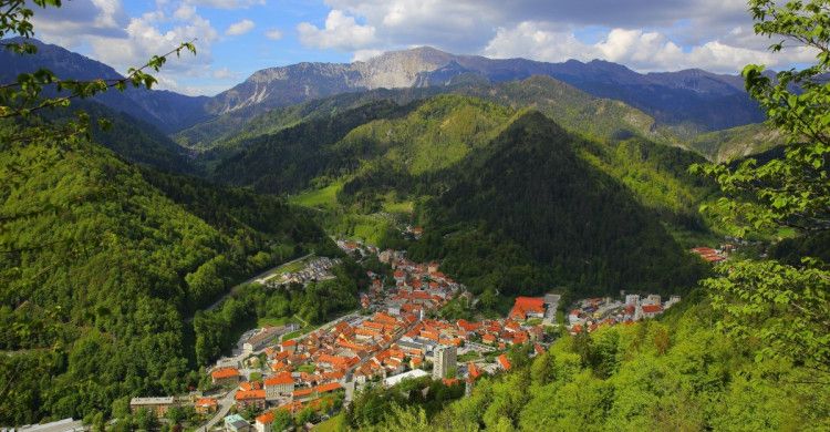 Lungo il Sentiero didattico nella foresta di Tržič