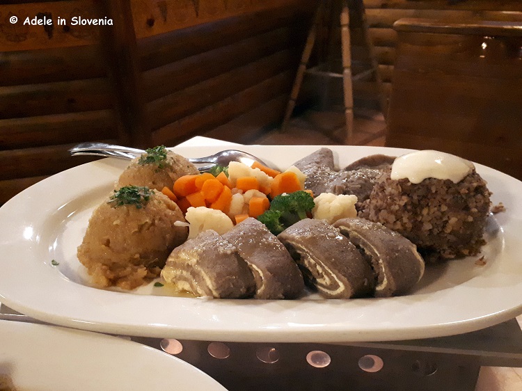 Vegetable and side dishes platter 