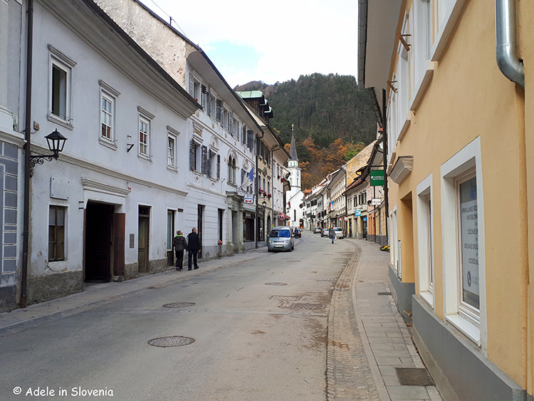 Tržič historic old centre